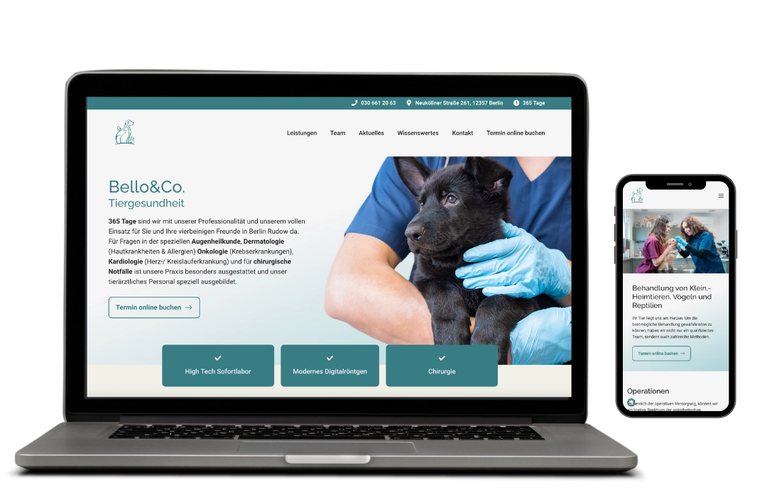 Referenz-Bello&Co-Tierarzt-Webentwicklung
